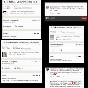 Reviews❤️Love Notes❤️ Buyer Satisfaction